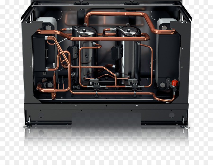 тепловой насос，компьютер части системы охлаждения PNG