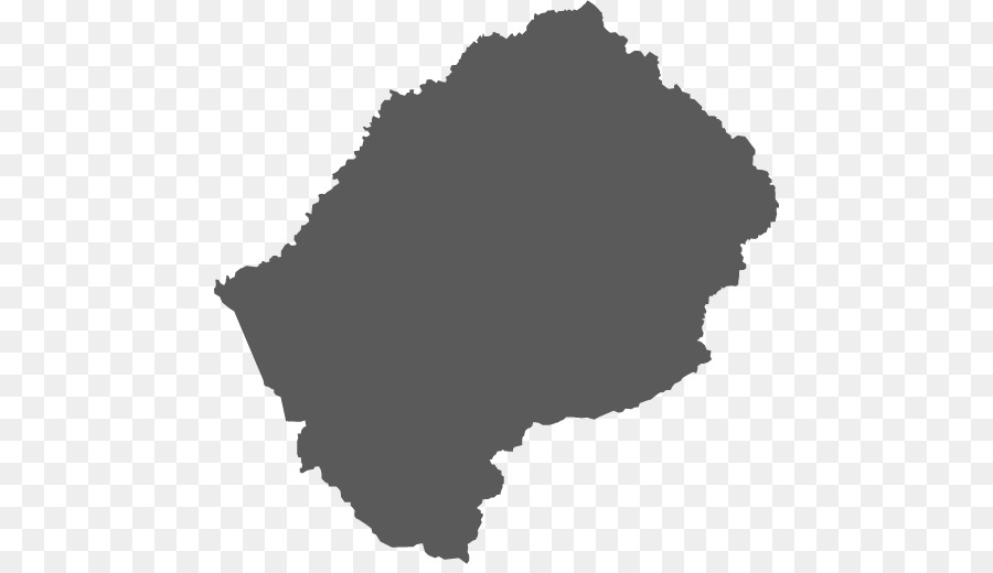 Лесото，карте PNG