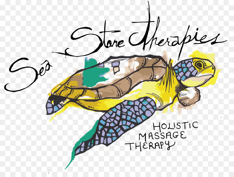 Логотип Sea Stone Therapies，массаж PNG