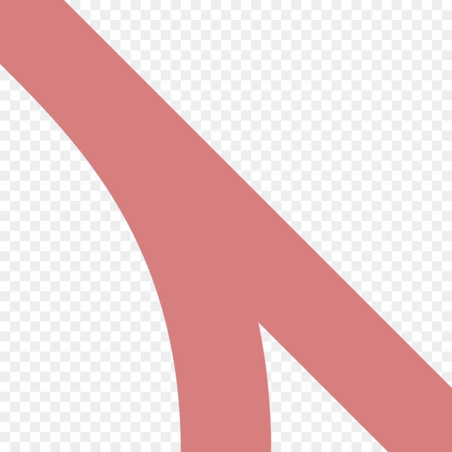 розовый M，линия PNG