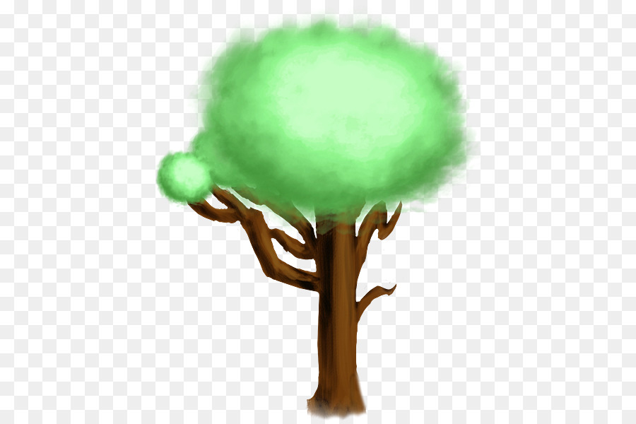 зеленый，дерево PNG