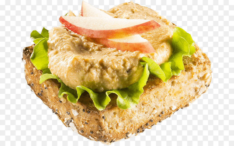 бутерброд на завтрак，вегетарианская кухня PNG