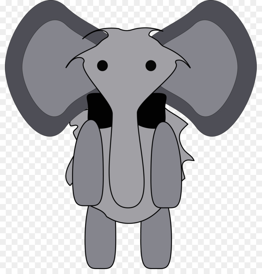 африканский слон，крупный рогатый скот PNG