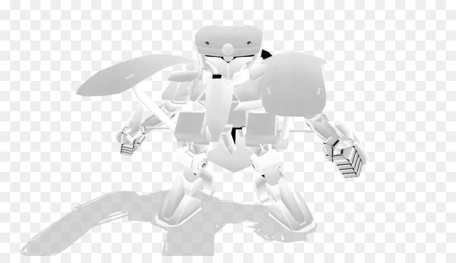робот，белый PNG