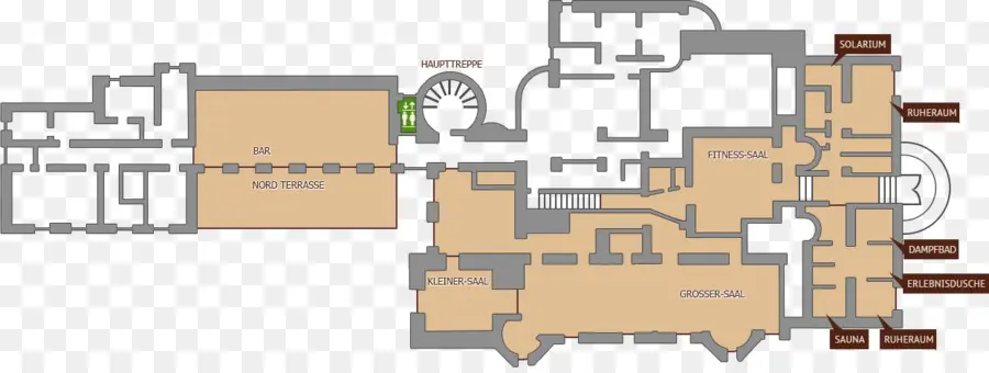 план этажа，Hotel Wolf фонтан замок PNG