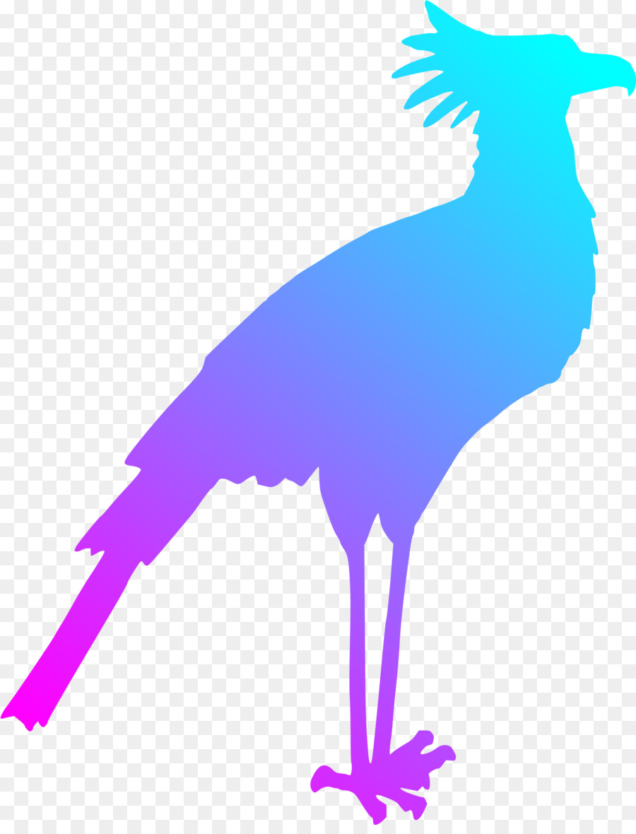 птица，силуэт PNG
