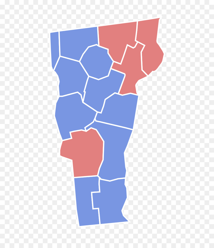 Вермонт，президентские выборы в США в штате Вермонт 2016 PNG