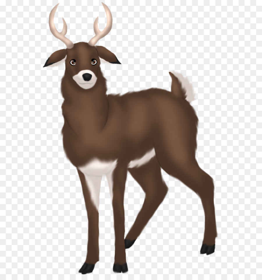Reindeer，коза PNG