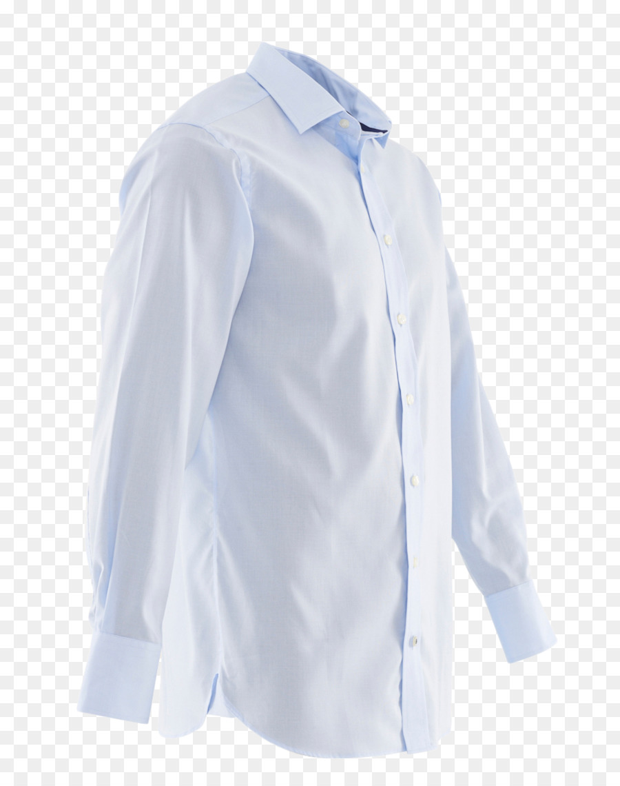 Белая рубашка на вешалке