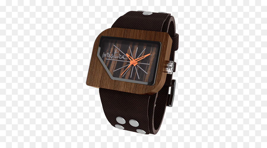 Brown watch. Наручные часы из кожи PNG HD. Watch with Leather Strap PNG.