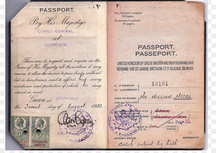 паспорт，диплом PNG