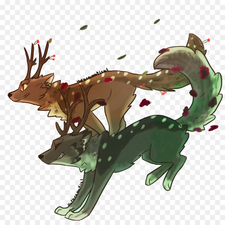 Reindeer，пантовые PNG