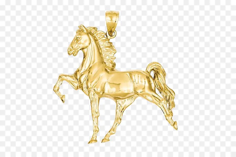 лошадь，золото PNG