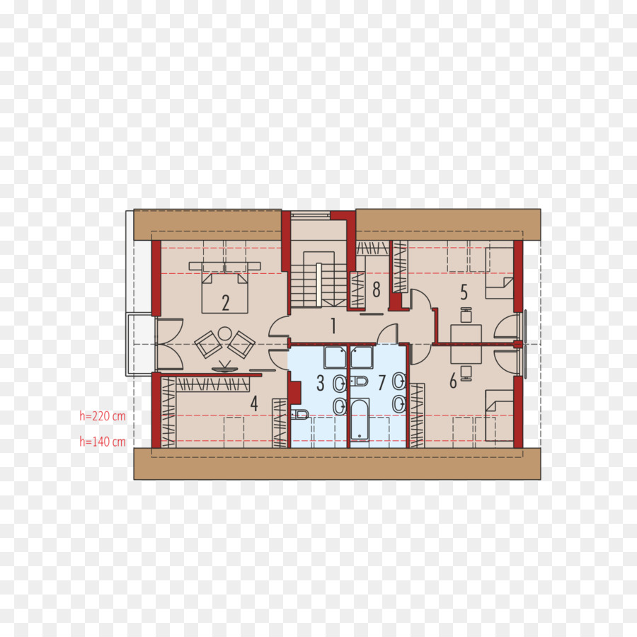 дом，план этажа PNG