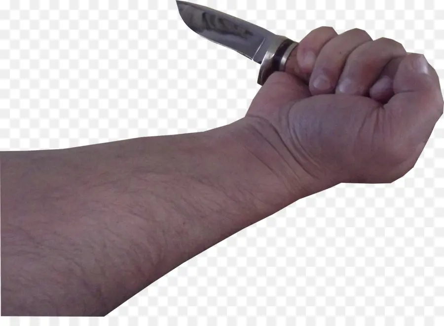нож，большой палец PNG