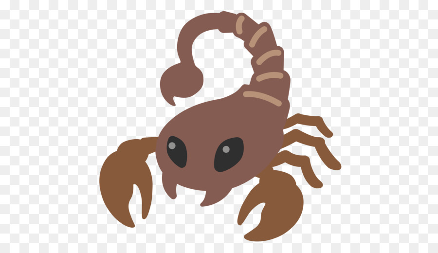 Скорпион，эмодзи PNG
