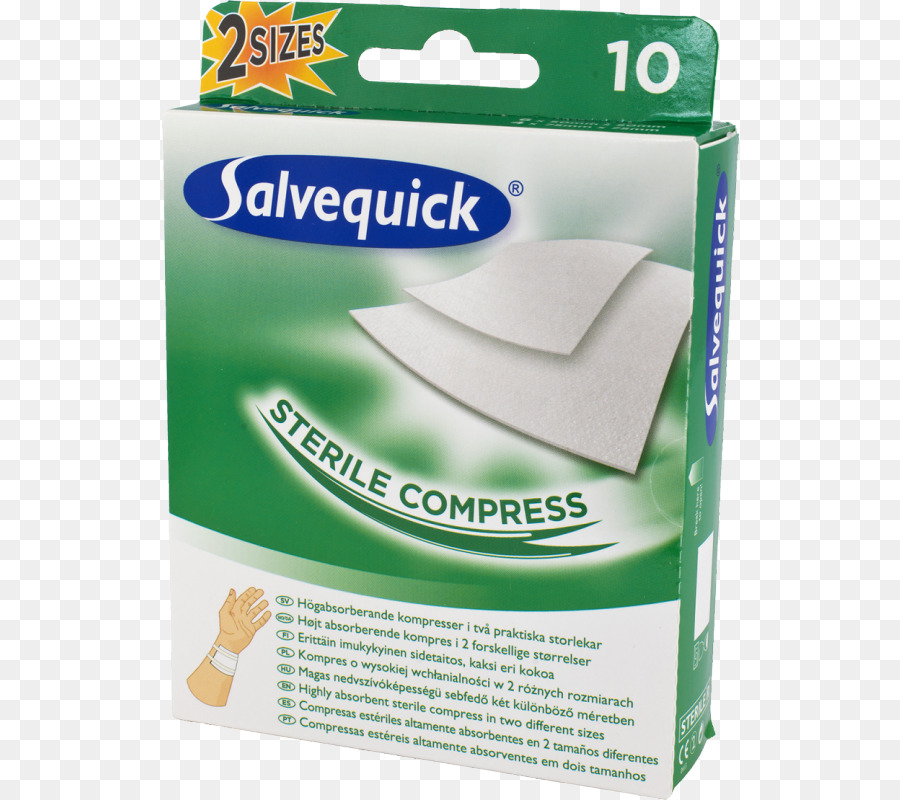 Salvequick，Compresa PNG