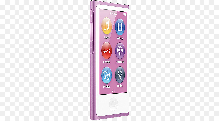 Ipod сенсорный，яблоко Ipod Nano 7 го поколения PNG