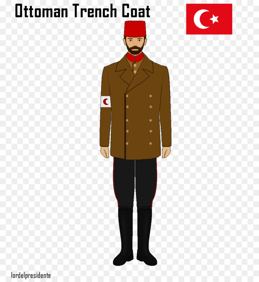 Османской империи，военная форма PNG
