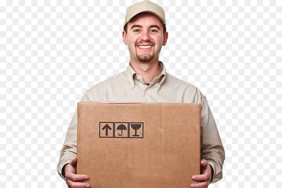 свободно Delivery Man, стоковая фотография, доставка пакет прозрачное изобр...