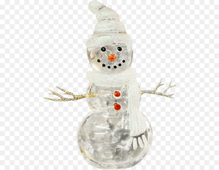 Снеговик，рождественские украшения PNG
