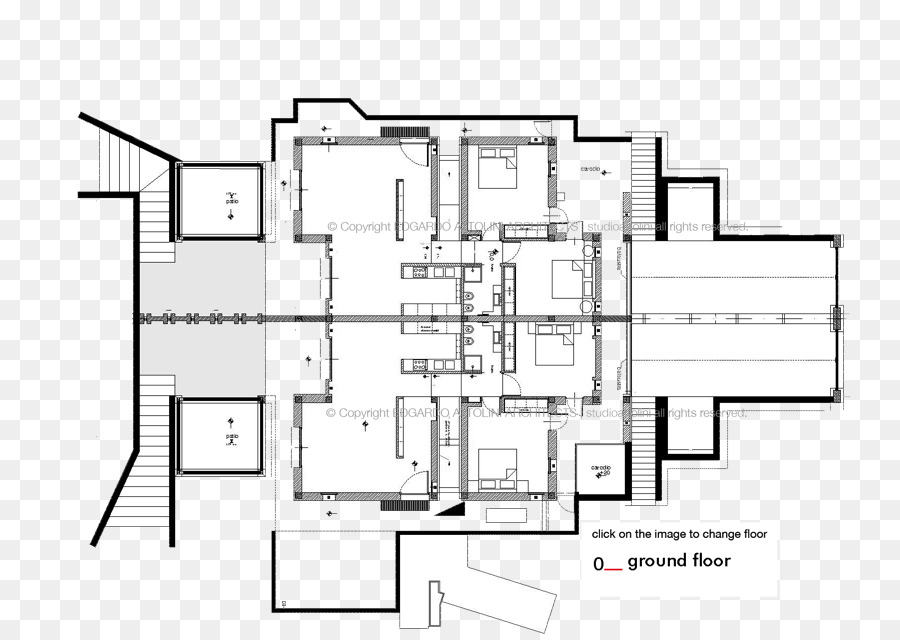 план этажа，архитектура PNG