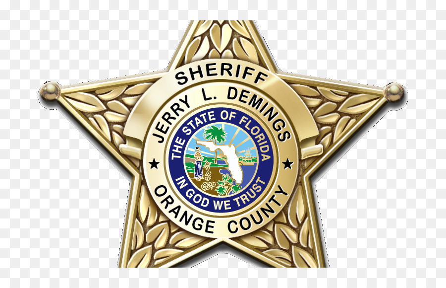 свободно ориндж Флорида, шериф, Шериф Бухгалтерию прозрачное изображение.