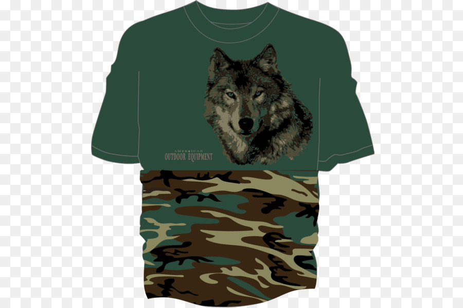 военный камуфляж，серый волк PNG