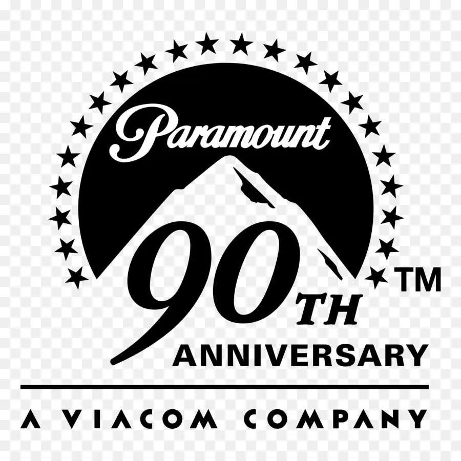 Логотип 90 летия Paramount，Виаком PNG