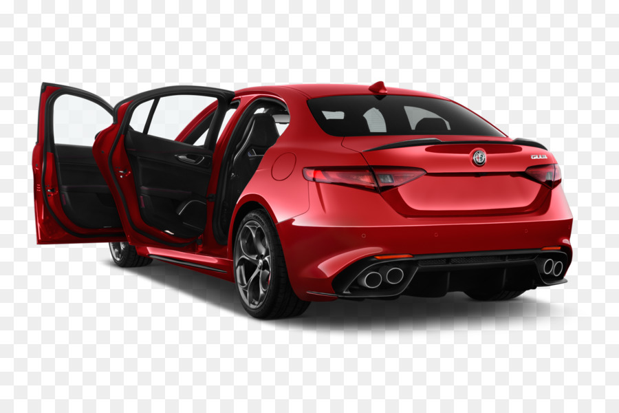 Alfa Romeo Giulia на фоне