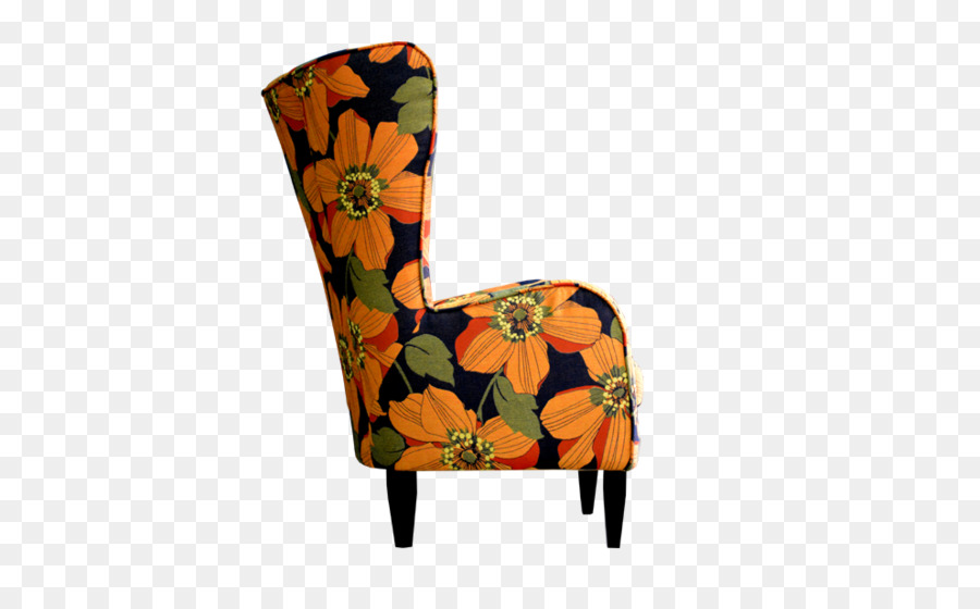 стул，оранжевый PNG