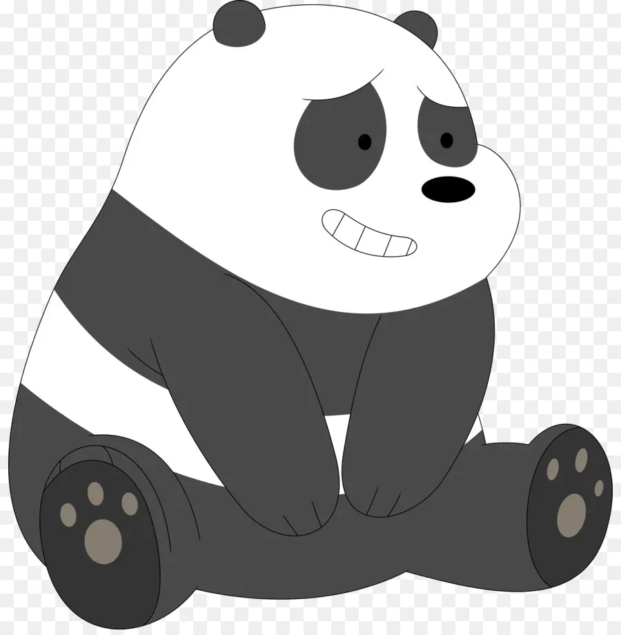 гигантская панда，белый медведь PNG