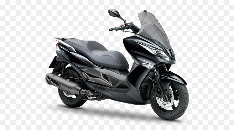 самокат，Kawasaki мотоциклы PNG
