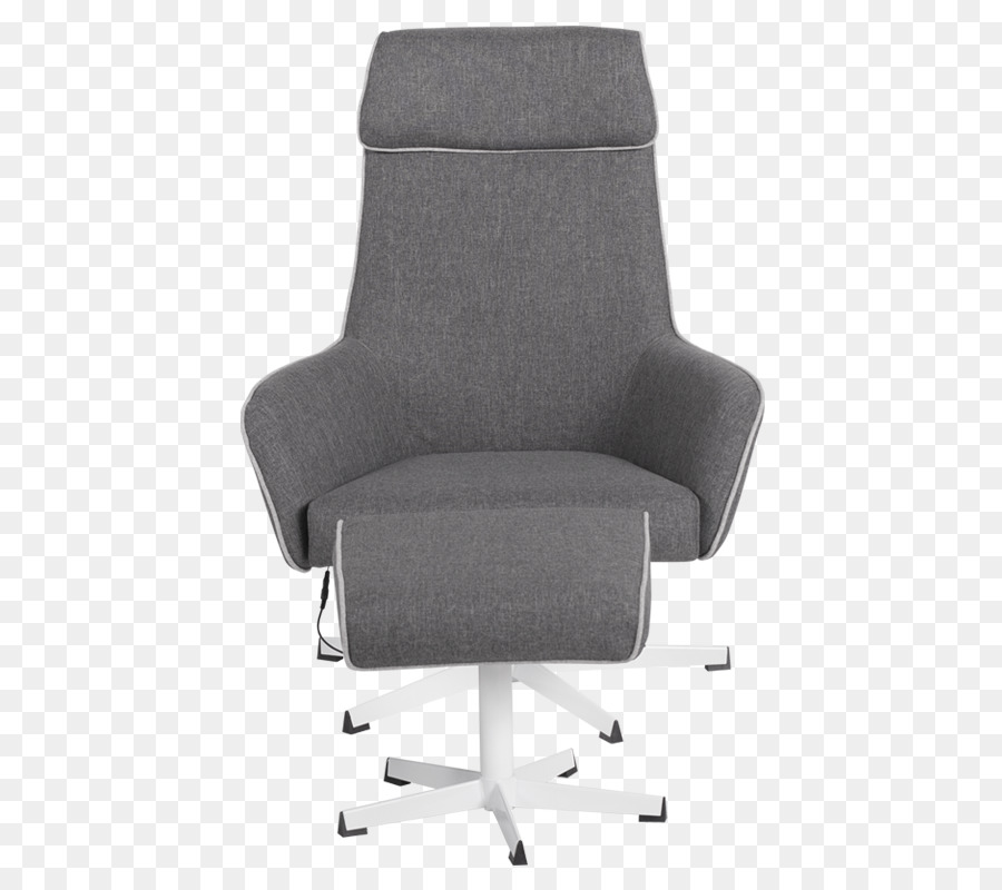 Grey Chair Front PNG.