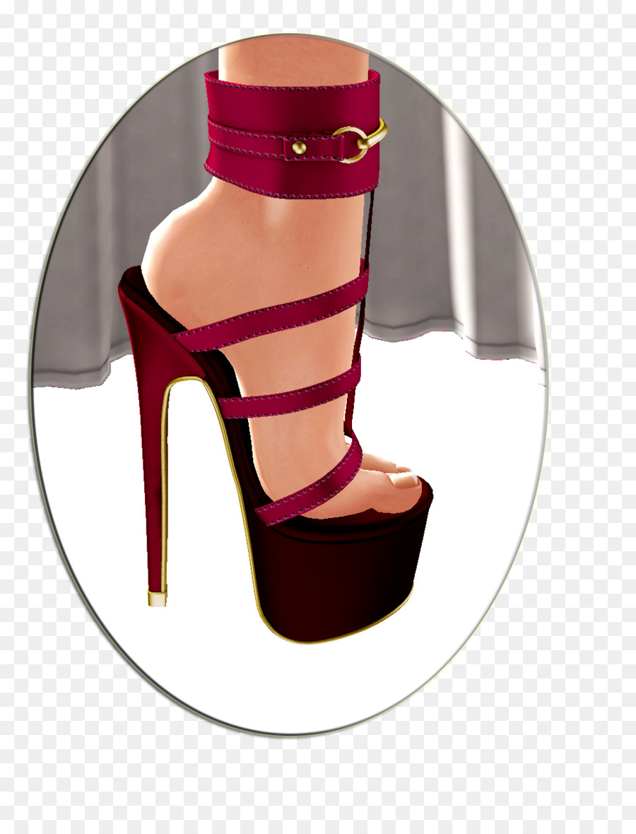 сандалии，Highheeled Shoe PNG