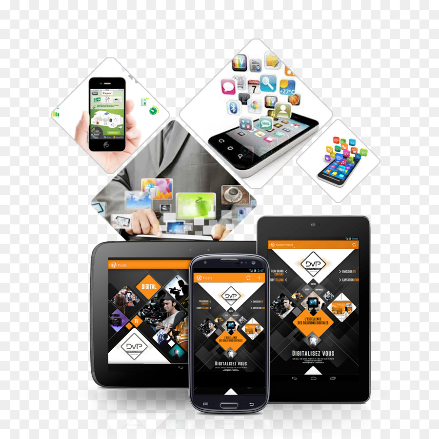 смартфон，Appeconomy Millardenmarkt мобильного бизнеса PNG