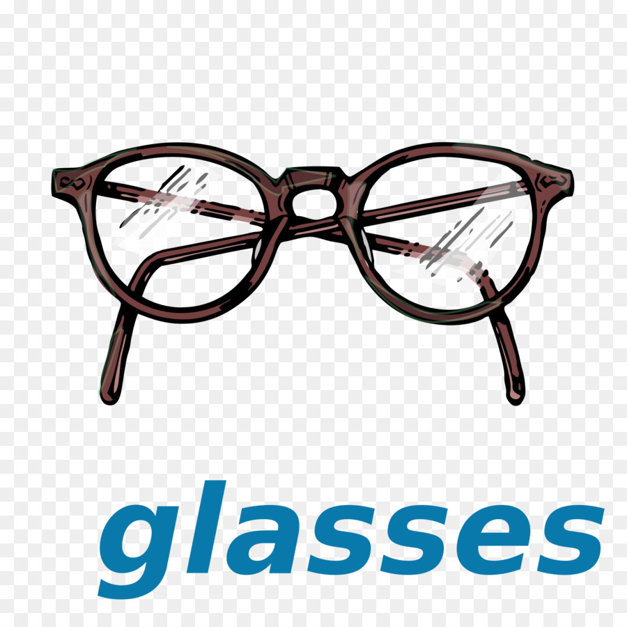 Glasses，Hornrimmed очки PNG