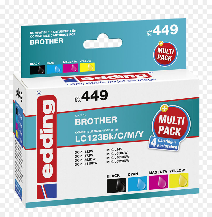 Ink Cartridge，цветовая модель Cmyk PNG