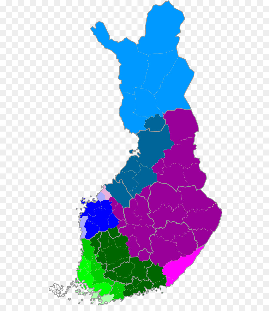 Финляндия，карте PNG