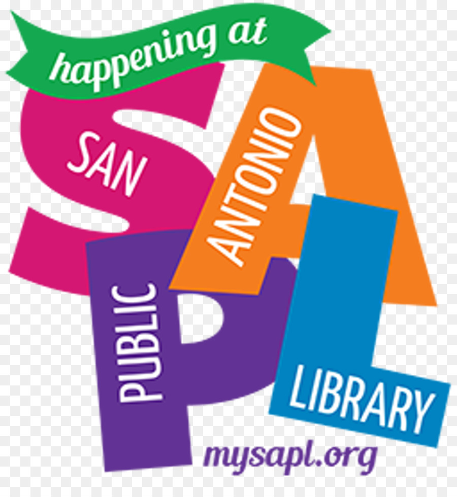 публичная библиотека Сан Антонио，логотип PNG