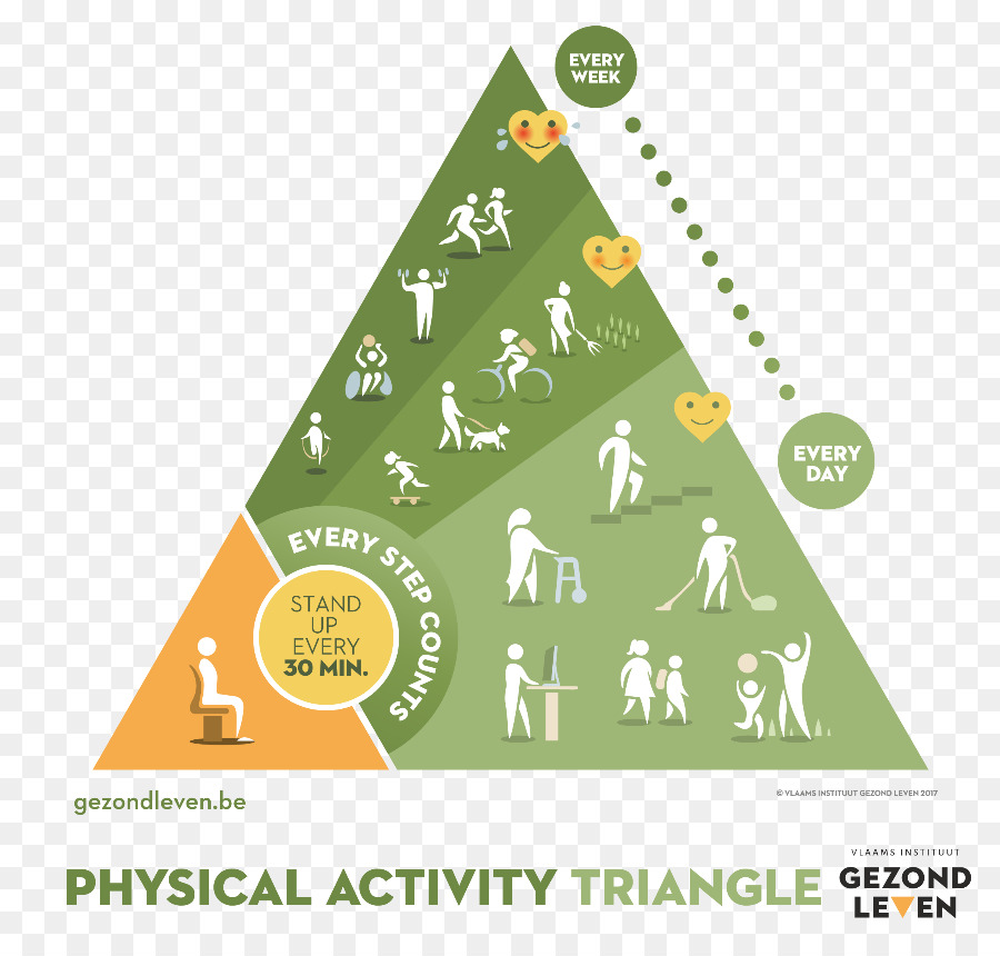 Треугольник физической активности，Упражнение PNG