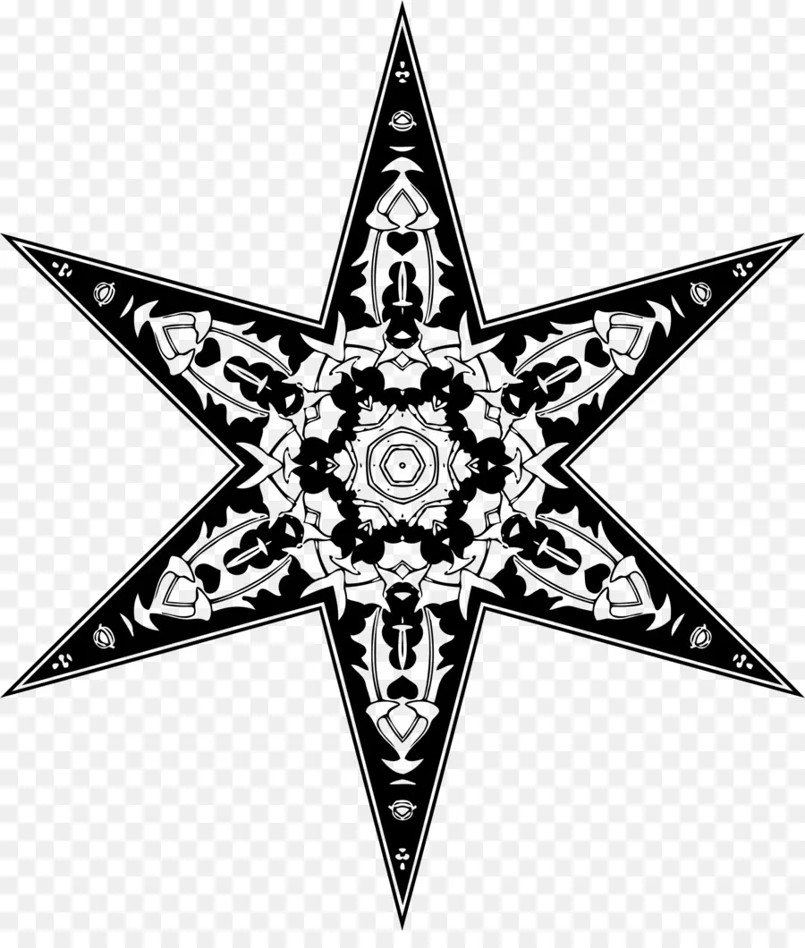 звездчатых многоугольников в искусстве и культуре，Fivepointed звезда PNG