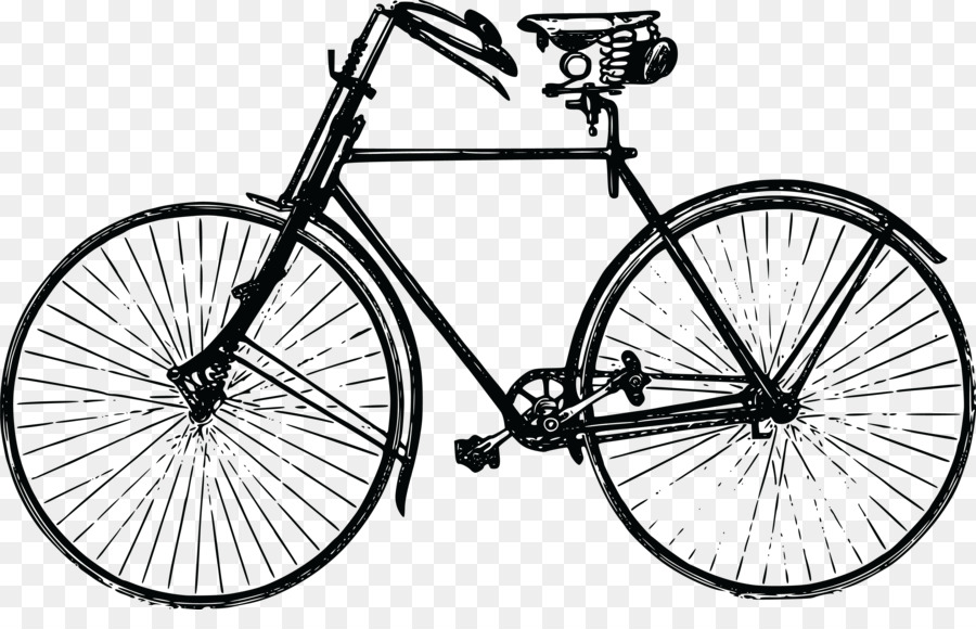 велосипед，Pennyfarthing PNG