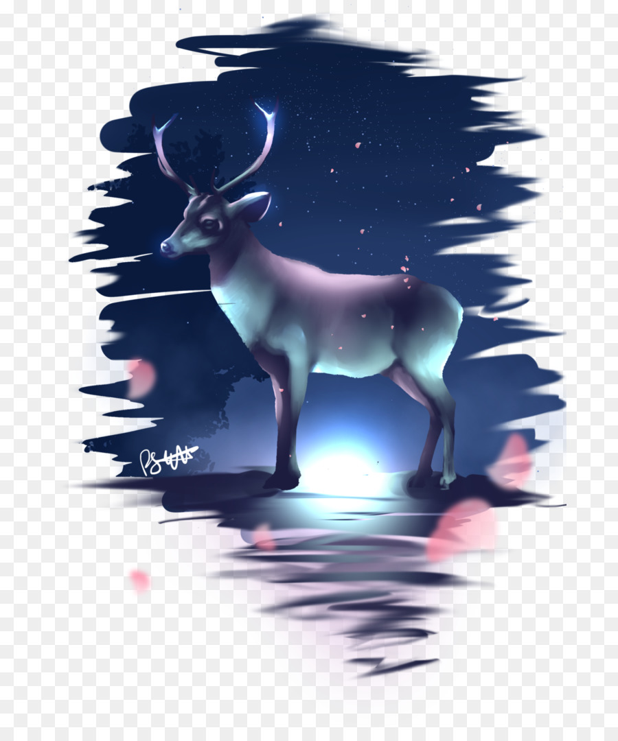 Reindeer，обои для рабочего стола PNG