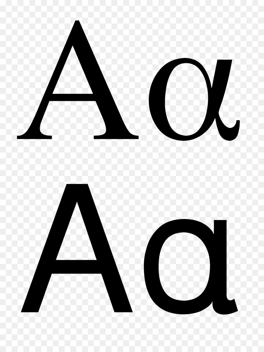 Альфа，символ PNG