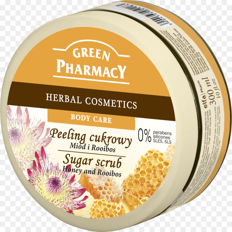 Food cosmetics. Green Pharmacy Shea Butter.