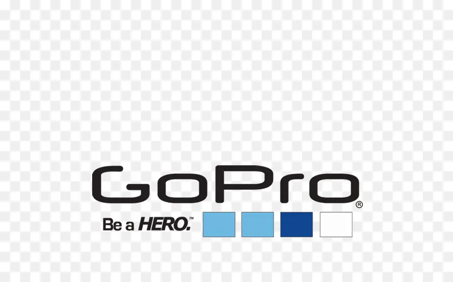 Логотип Gopro，Будь героем PNG