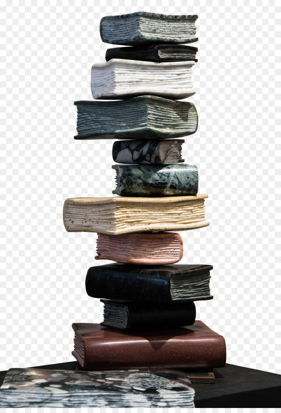 Фото стопка книг на прозрачном фоне для фотошопа