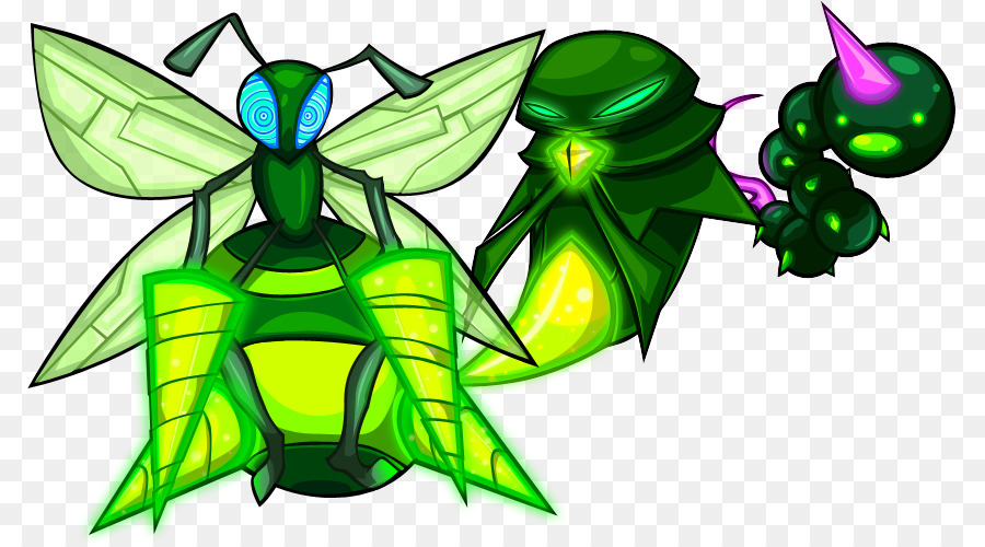 Middle，насекомое PNG