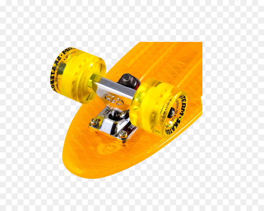 Скейтбординг，желтый PNG